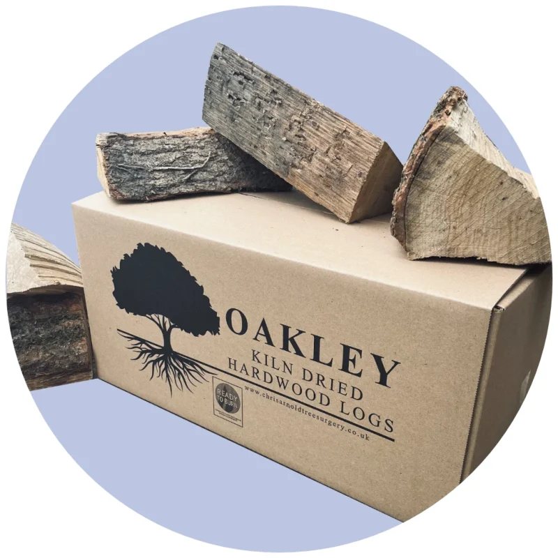 Kiln dried logs boxes